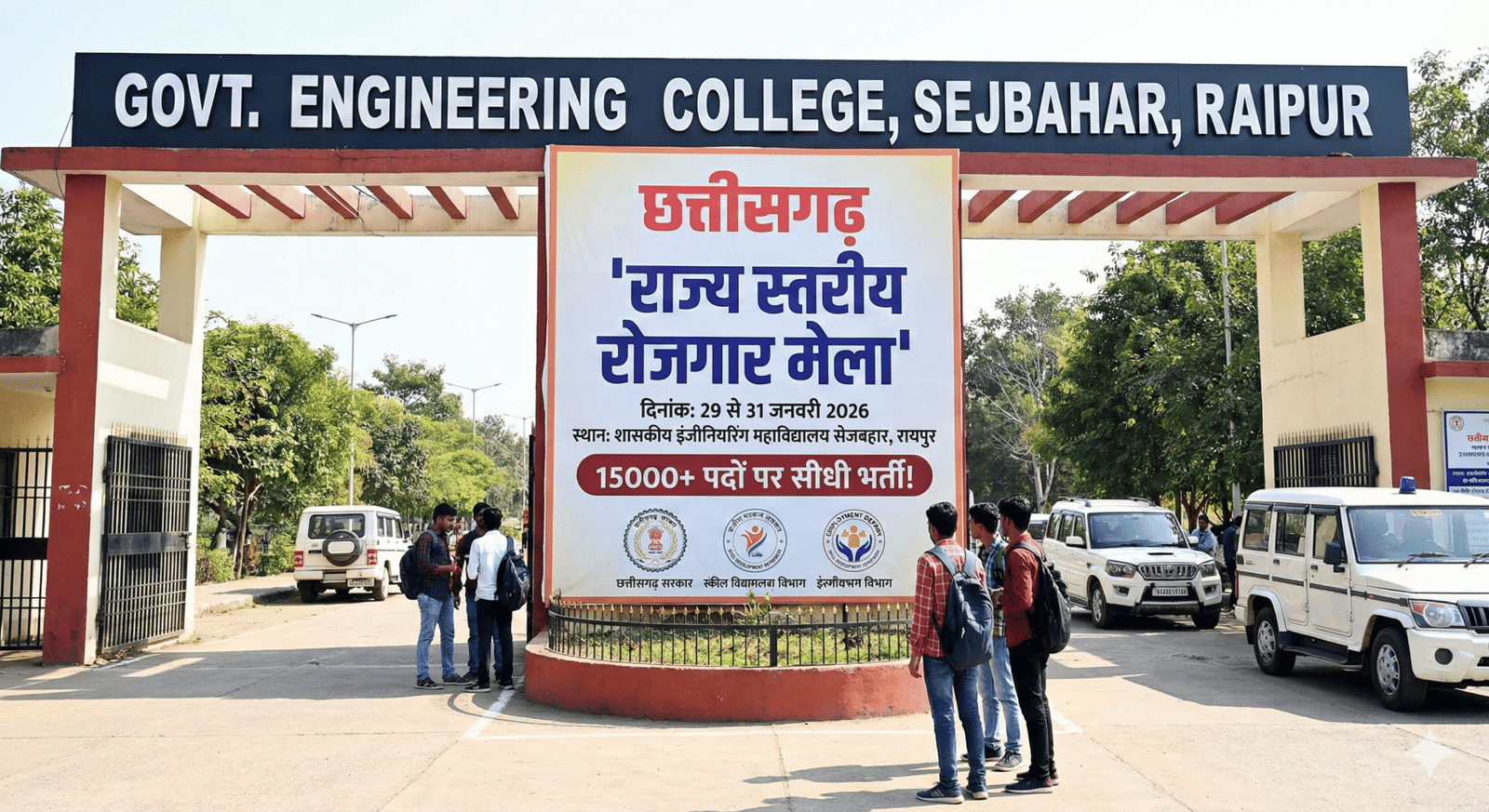 CG Job Alert: रायपुर में खुलेगा नौकरियों का पिटारा! 29 से 31 जनवरी तक राज्य स्तरीय रोजगार मेला; 15,000 पदों पर होगी सीधी भर्ती