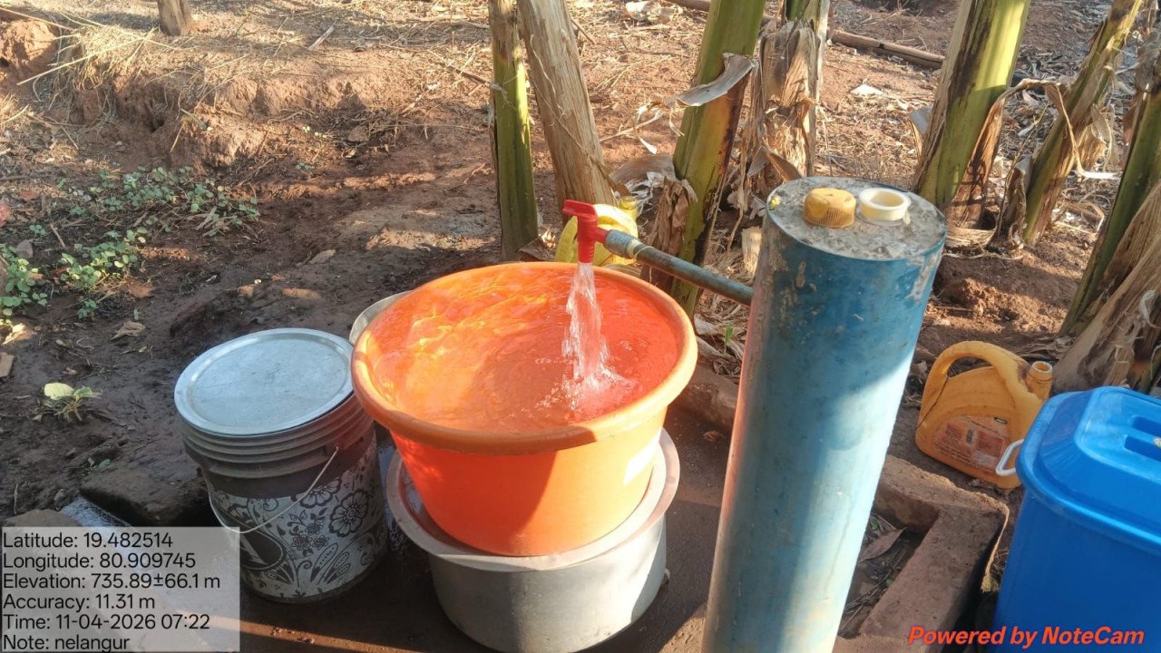 अबूझमाड़ के अंतिम छोर तक पहुँचा ‘विकास का अमृत’: महाराष्ट्र सीमा पर बसे नेलांगुर के हर घर में अब नल से आ रहा पानी